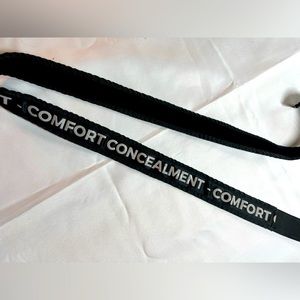 Comfort Concealment BELT / XL / 43-50” waist / conceal carry black belt
